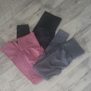 Stylish Women's Bottoms in Black, Pink, and Gray